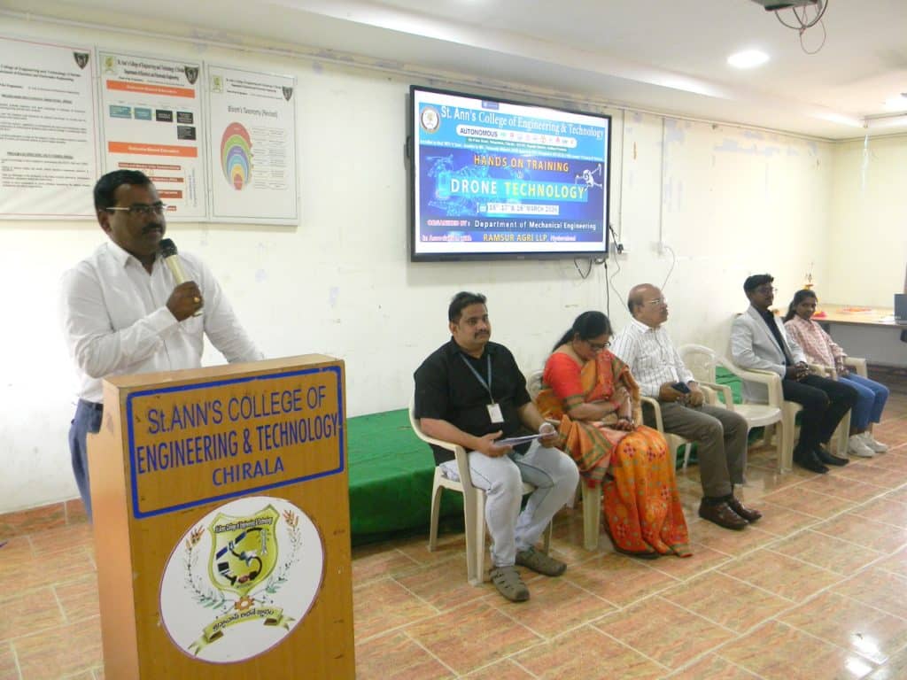 3-Day Workshop on Drone Technology Begins at St. Ann’s College