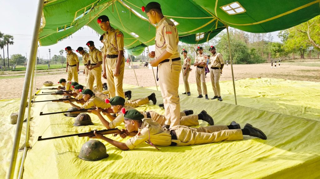 Enthusiastic Firing Training Conducted at CATC–I Camp