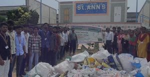 St. Ann’s College of Engineering Student Swachchatha Hi Seva